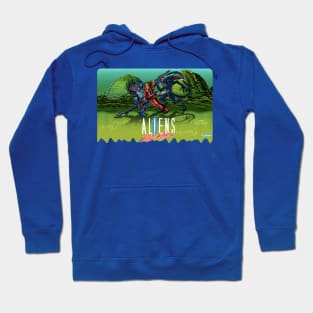 Aliens Hive Wars poster Hoodie